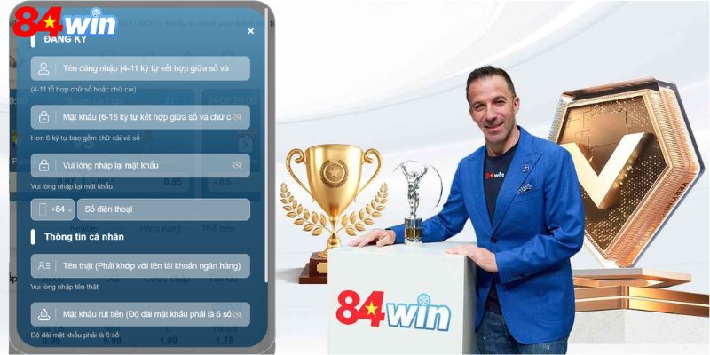 Hướng dẫn đăng ký 84win